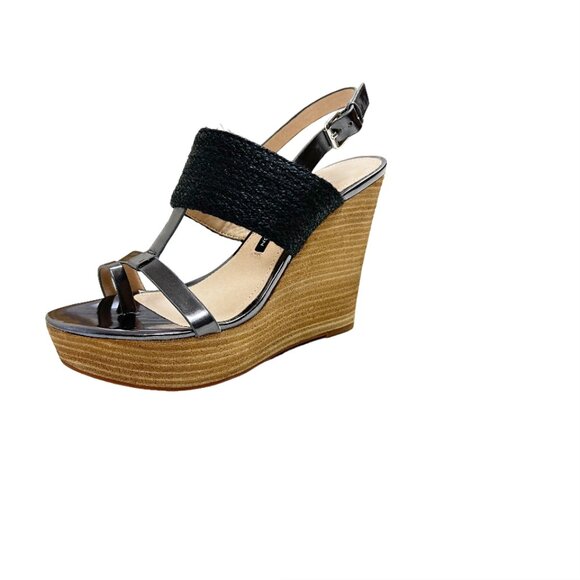 FRENCH CONNECTION DESIREE WEDGE SANDALS - Picture 1 of 6